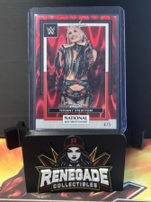 TOPPS CHROME WWE TIFFANY STRATTON RED REFRACTOR #’D /5 2026 NSCC