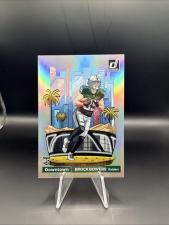 DONRUSS - DOWNTOWN! BROCK BOWERS #17 (RC) REGULAR SIZE  2024