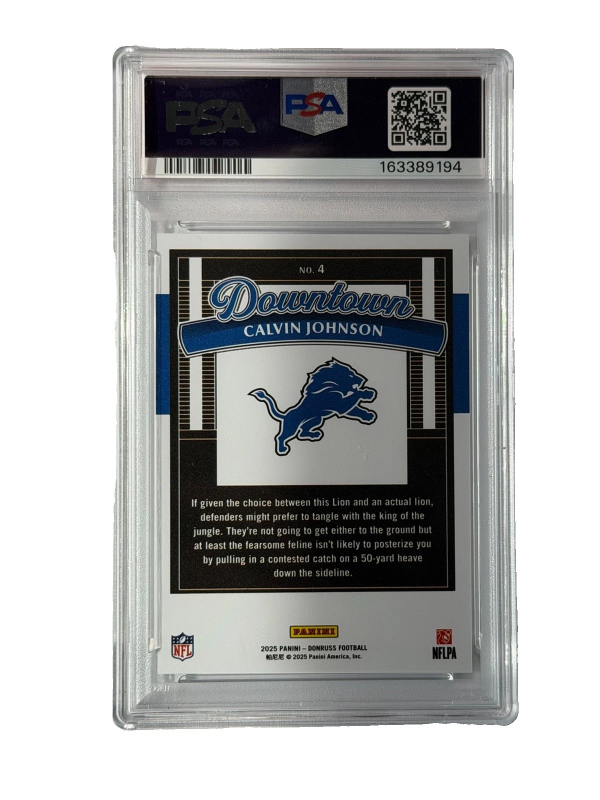 DONRUSS - DOWNTOWN! CALVIN JOHNSON #4 2025
