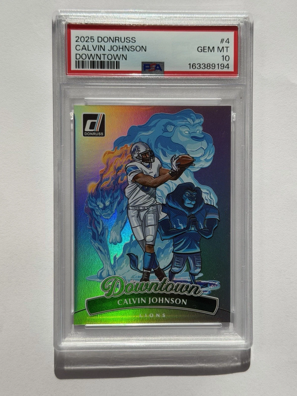 DONRUSS - DOWNTOWN! CALVIN JOHNSON #4 2025