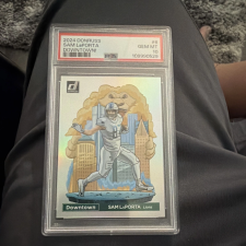 DONRUSS 2024 DOWNTOWN! SAM LAPORTA #6 LIONS NFL PSA 10