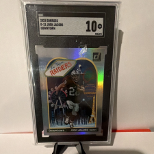 DONRUSS DOWNTOWN! JOSH JACOBS #D-12 2023