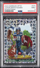 DONRUSS OPTIC DOWNTOWN! #D15 JAXON SMITH-NJIGBA PSA 9 2023