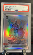DONRUSS OPTIC UFC DOWNTOWN JON JONES #1 PSA 8 GRADED 2023