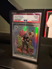 DONRUSS - DOWNTOWN! DRAKE LONDON #DT-DL (RC) PSA 9 2022