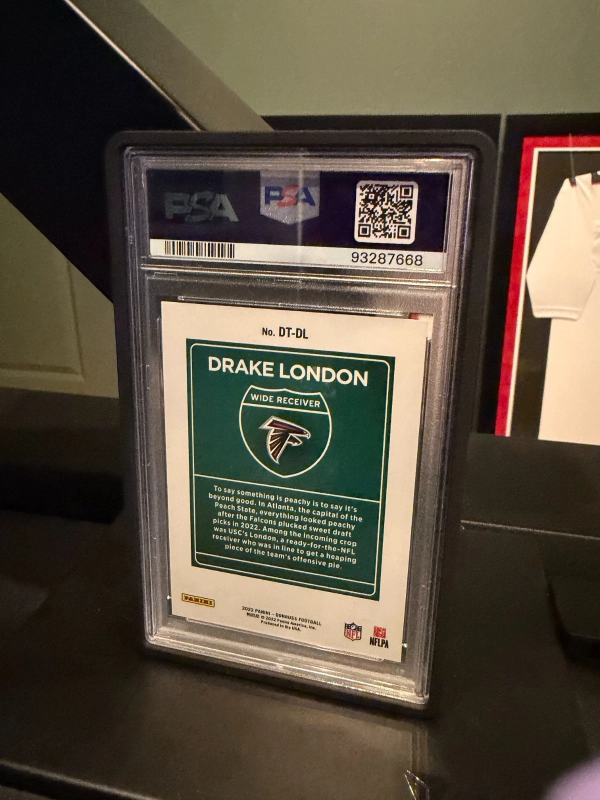 DONRUSS - DOWNTOWN! DRAKE LONDON #DT-DL (RC) PSA 9 2022