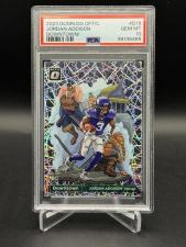DONRUSS OPTIC JORDAN ADDISON DOWNTOWN! #D18 RC PSA 10 2023