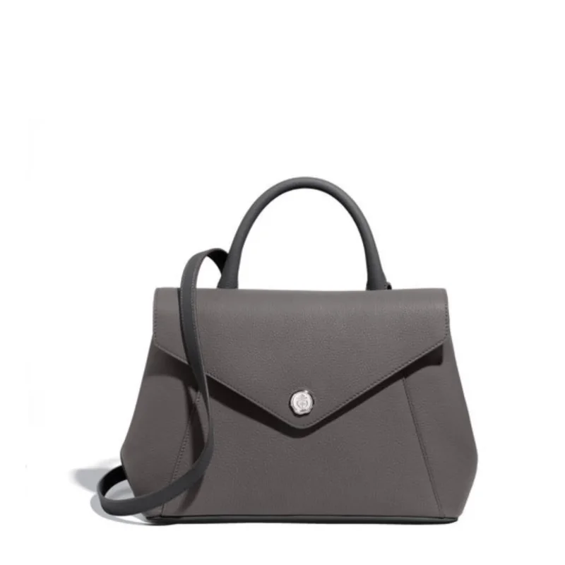 JOSEPH DUCLOS FONTéLIE BAG CONCERTO LEATHER NUANCE: GRIS SOURIS/GRIS FONCé