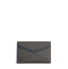 JOSEPH DUCLOS FONTéLIE CARDHOLDER CONCERTO LEATHER NUANCE: GRIS SOURIS/GRIS FONCé