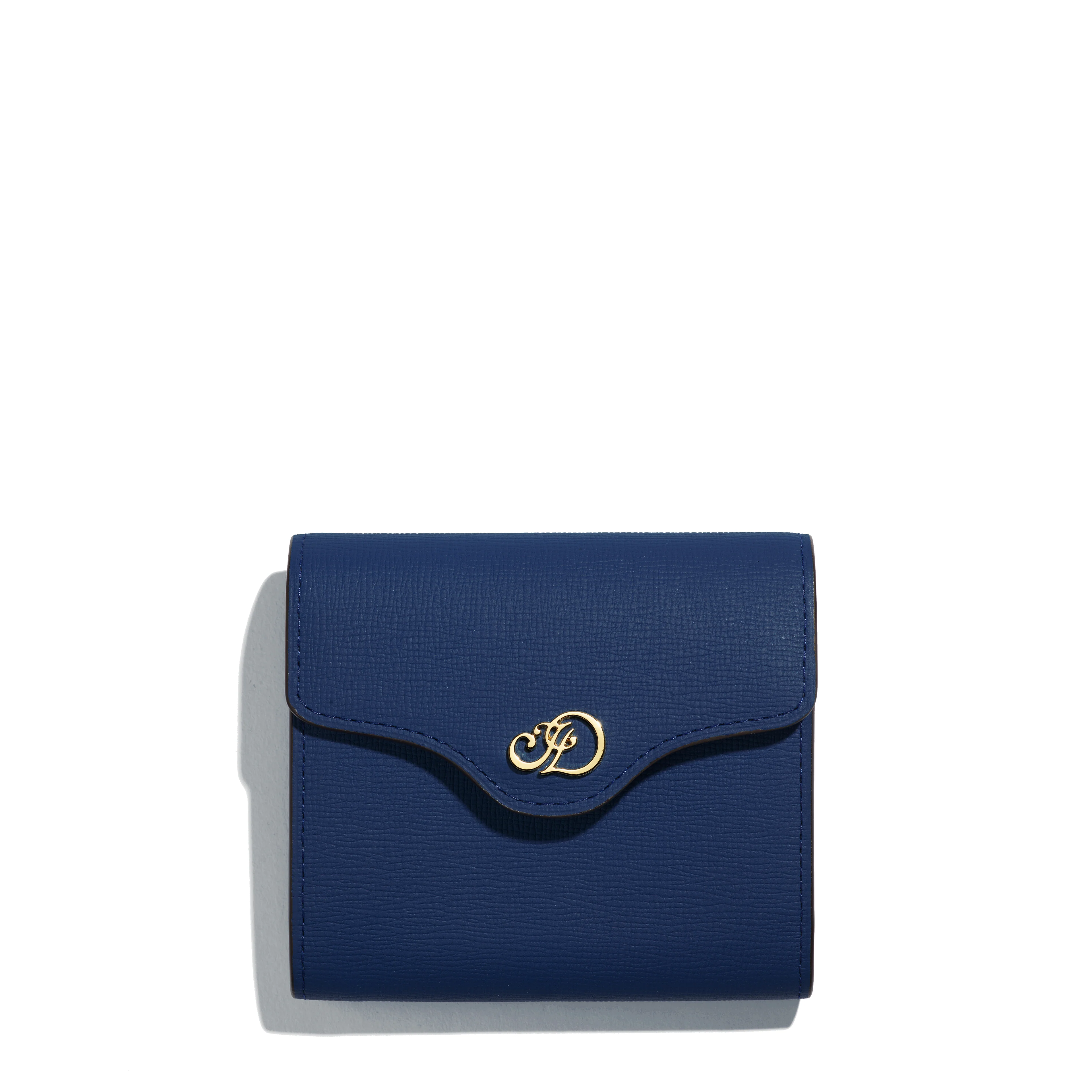 JOSEPH DUCLOS DIANE MINI WALLET IN OCCITAN TEMPO LEATHER NUANCE: OCCITAN