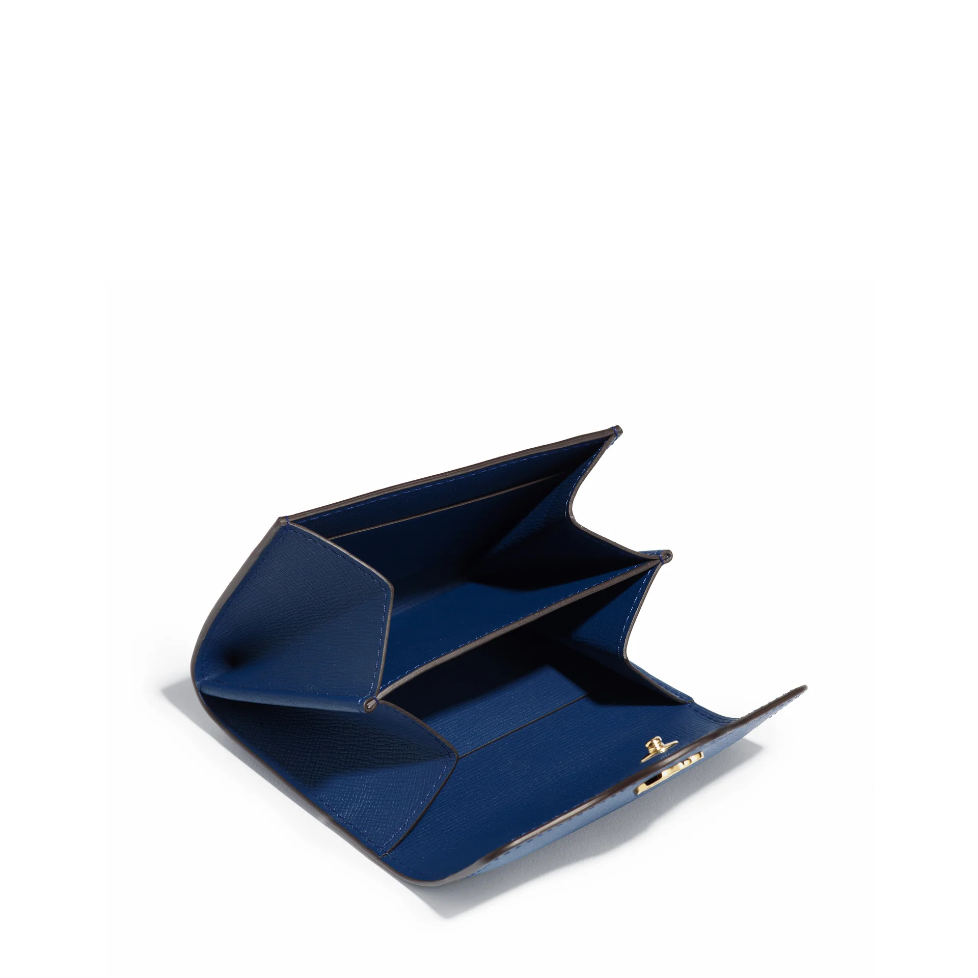 JOSEPH DUCLOS DIANE MINI WALLET IN OCCITAN TEMPO LEATHER NUANCE: OCCITAN