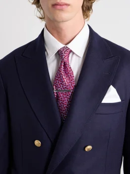 CHARVET  Silk-Jacquard Tie