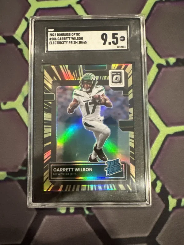 DONRUSS OPTIC GARRETT WILSON RATED ROOKIE ELECTRICITY /65 SGC 9.5 2022
