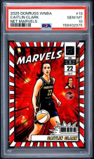 DONRUSS  WNBA NET MARVELS CAITLIN CLARK #19 PSA 10 2025