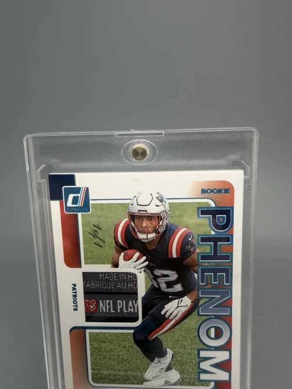DONRUSS TREVEYON HENDERSON 2025 DONRUSS 1/1 LAUNDRY TAG ROOKIE PHENOM JERSEY #RPJ-THN