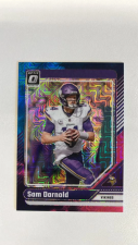 DONRUSS OPTIC FOOTBALL SAM DARNOLD NEBULA PRIZM 1/1 2024