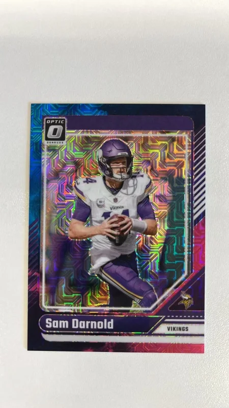 DONRUSS OPTIC FOOTBALL SAM DARNOLD NEBULA PRIZM 1/1 2024