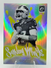 DONRUSS OPTIC SUNDAY KINGS #7 BUFFALO BILLS JOSH ALLEN CASE HIT - 2025