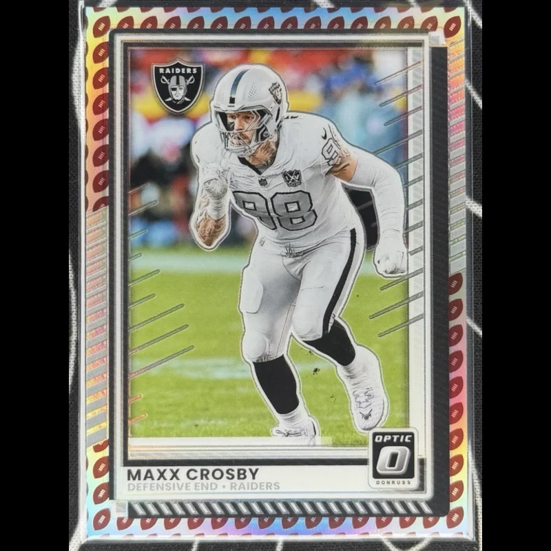 DONRUSS OPTIC - MAXX CROSBY #183 FOOTBALL EMOJI /16 2025