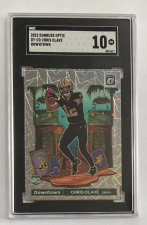 DONRUSS OPTIC DOWNTOWN RC SGC 10 #DT-CO SAINTS POP-4 GEM MINT 2022 CHRIS OLAVE