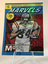DONRUSS RARE RANDY MOSS MARVELS - 2020 PANINI DONRUSS #M-RM SSP
