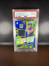 DONRUSS OPTIC CALEB WILLIAMS FIRST YEAR FRESH RC/MEM JERSEY #FYF-CWS PSA  2024