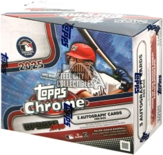 TOPPS CHROME UPDATE BASEBALL JUMBO HOBBY BOX 2025