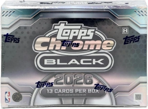 TOPPS CHROME BLACK NBA BASKETBALL HOBBY BOX 2025/26