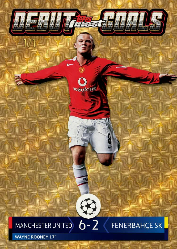 TOPPS FINEST UEFA CLUB COMPETITIONS 2025/26 HOBBY BOX – 6 PACKS, 10 KARTEN PRO PACK, 2 AUTOGRAMME PRO BOX