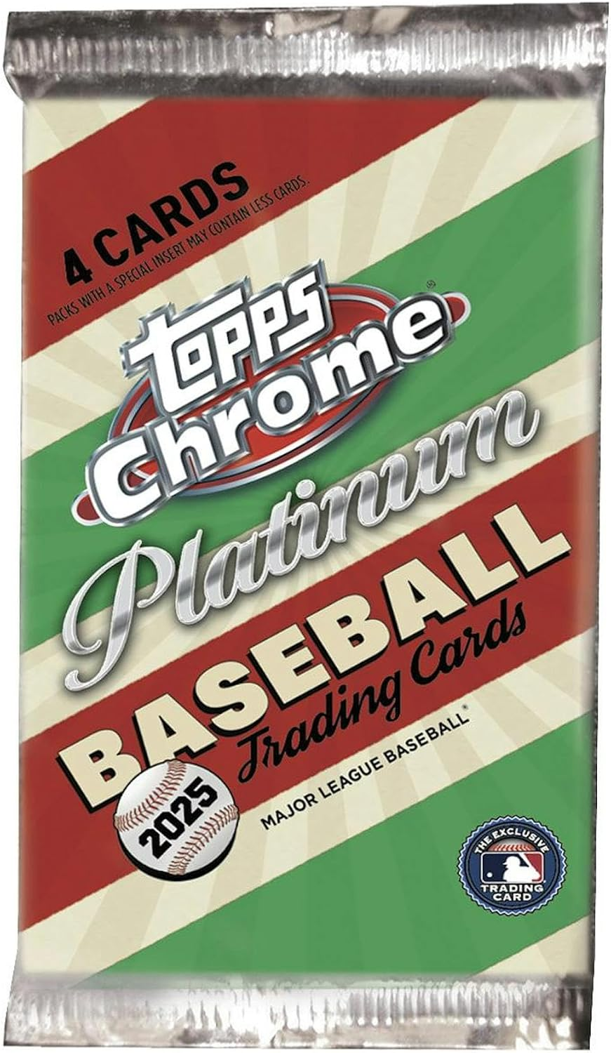 TOPPS CHROME PLATINUM ANNIVERSARY BASEBALL HOBBY BOX 2025