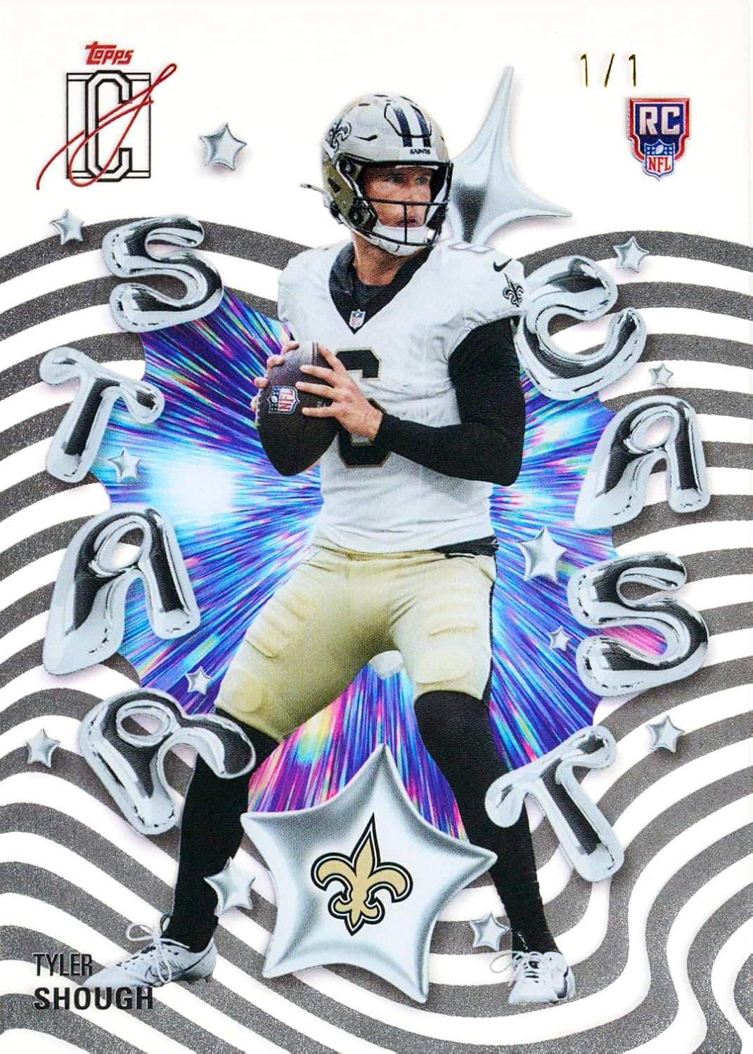 TOPPS SIGNATURE CLASS FOOTBALL HOBBY BOX - 8 PACKS/BOX 2025