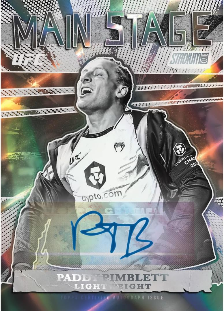 TOPPS UFC STADIUM CLUB HOBBY BOX | 2 AUTOGRAPHS PER BOX | FACTORY SEALED 2026