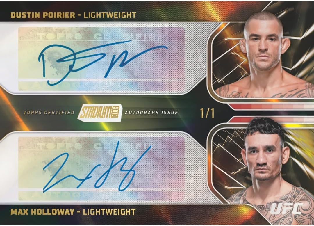 TOPPS UFC STADIUM CLUB HOBBY BOX | 2 AUTOGRAPHS PER BOX | FACTORY SEALED 2026