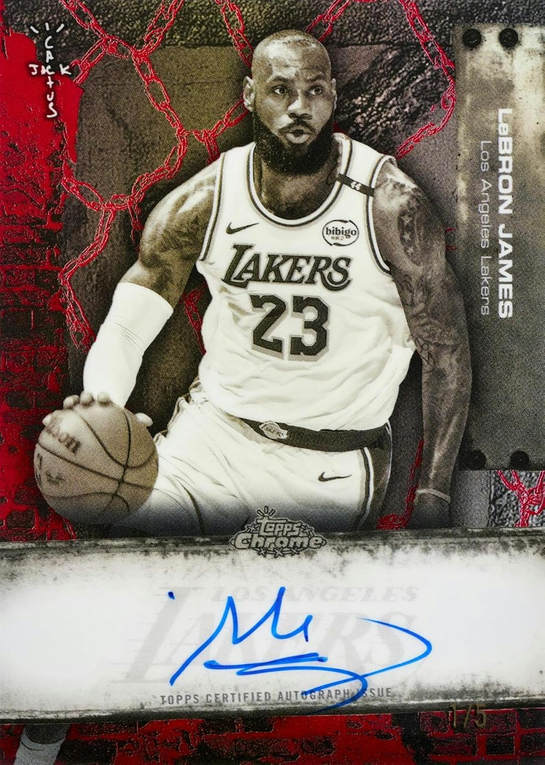 TOPPS CHROME CACTUS JACK BASKETBALL HOBBY BOX NBA 2025-26