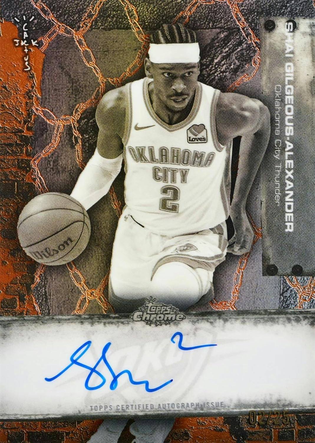 TOPPS CHROME CACTUS JACK BASKETBALL HOBBY BOX NBA 2025-26