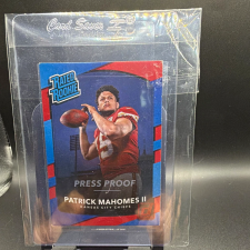 DONRUSS PATRICK MAHOMES II RATED ROOKIE #327 PRESS PROOF RED RC 2017