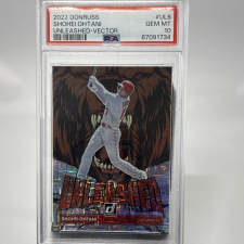 DONRUSS 2022 UNLEASHED VECTOR SHOHEI OHTANI UL-6 ANGELS PSA 10