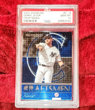 DONRUSS NY YANKEES SER#D 1847/2000 CRAFTSMAN INSERT PSA 10 DEREK JETER 2004