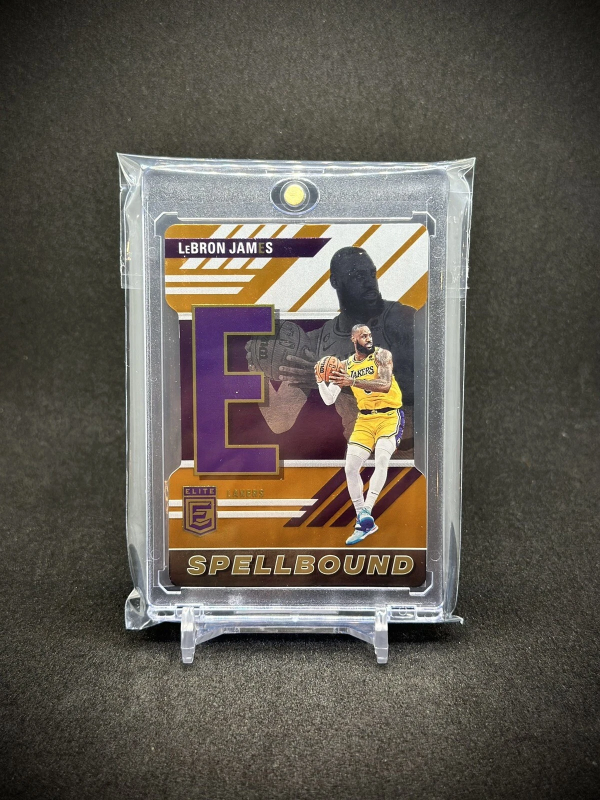 DONRUSS ELITE SPELLBOUND ORANGE DIE CUT SET SP LEBRON JAMES 2023-24 NBA
