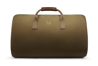 BENNETT WINCH S.C HOLDALL, OLIVE COTTON CANVAS