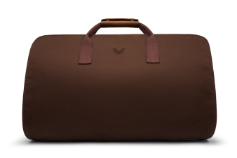 BENNETT WINCH S.C HOLDALL, CHOCOLATE