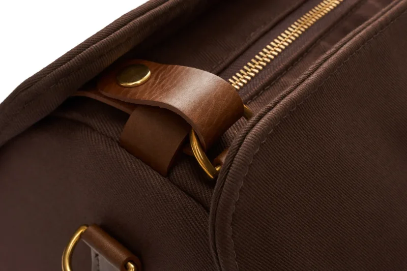 BENNETT WINCH S.C HOLDALL, CHOCOLATE