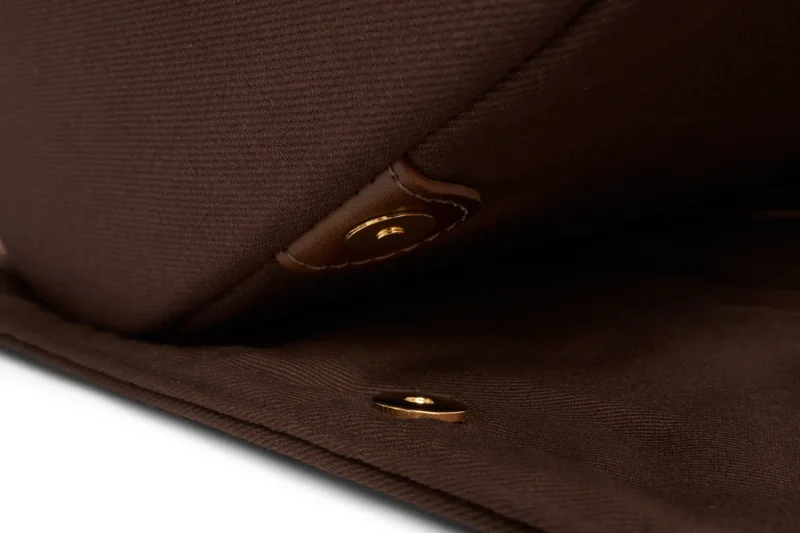 BENNETT WINCH S.C HOLDALL, CHOCOLATE