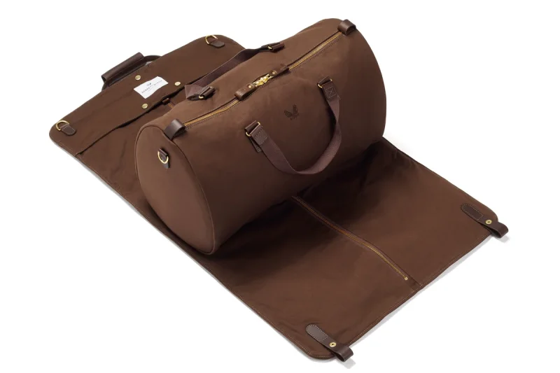 BENNETT WINCH LEATHER S.C HOLDALL, BROWN