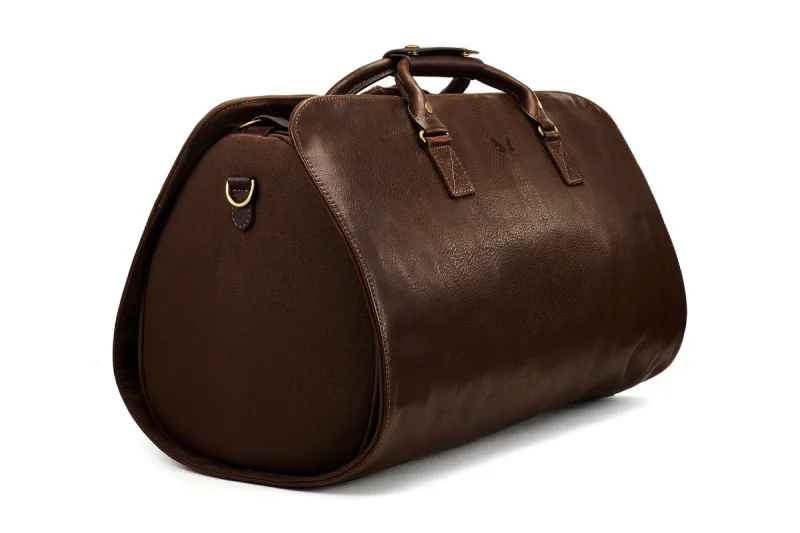 BENNETT WINCH LEATHER S.C HOLDALL, BROWN