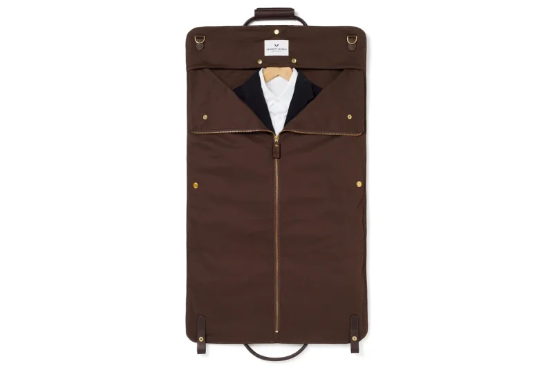 BENNETT WINCH LEATHER S.C HOLDALL, BROWN