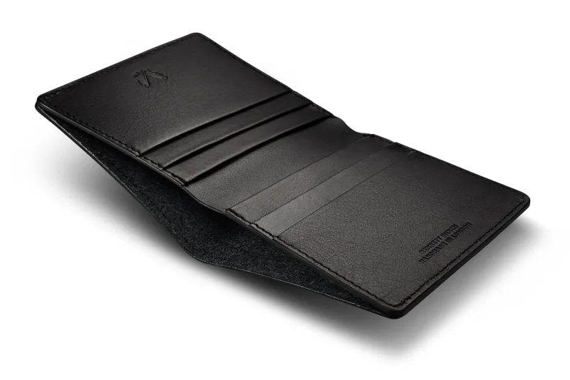 BENNETT WINCH CLERKENWELL WALLET, BLACK