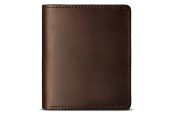 BENNETT WINCH CLERKENWELL WALLET, DARK BROWN