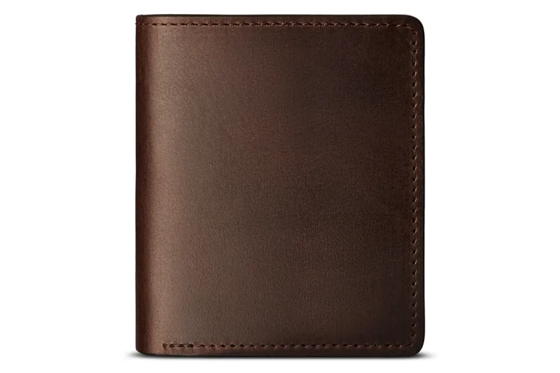 BENNETT WINCH CLERKENWELL WALLET, DARK BROWN