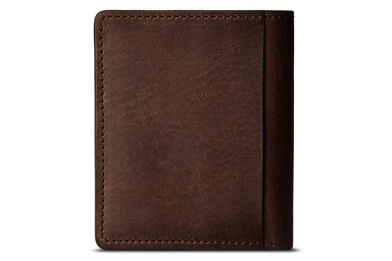 BENNETT WINCH CLERKENWELL WALLET, DARK BROWN
